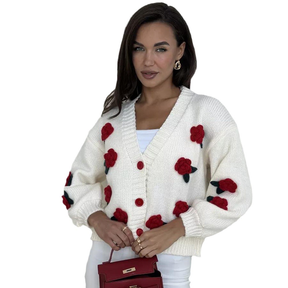 Winter Clothing Factory Outlet - Women Fall Winter Cardigan Cute Knitted