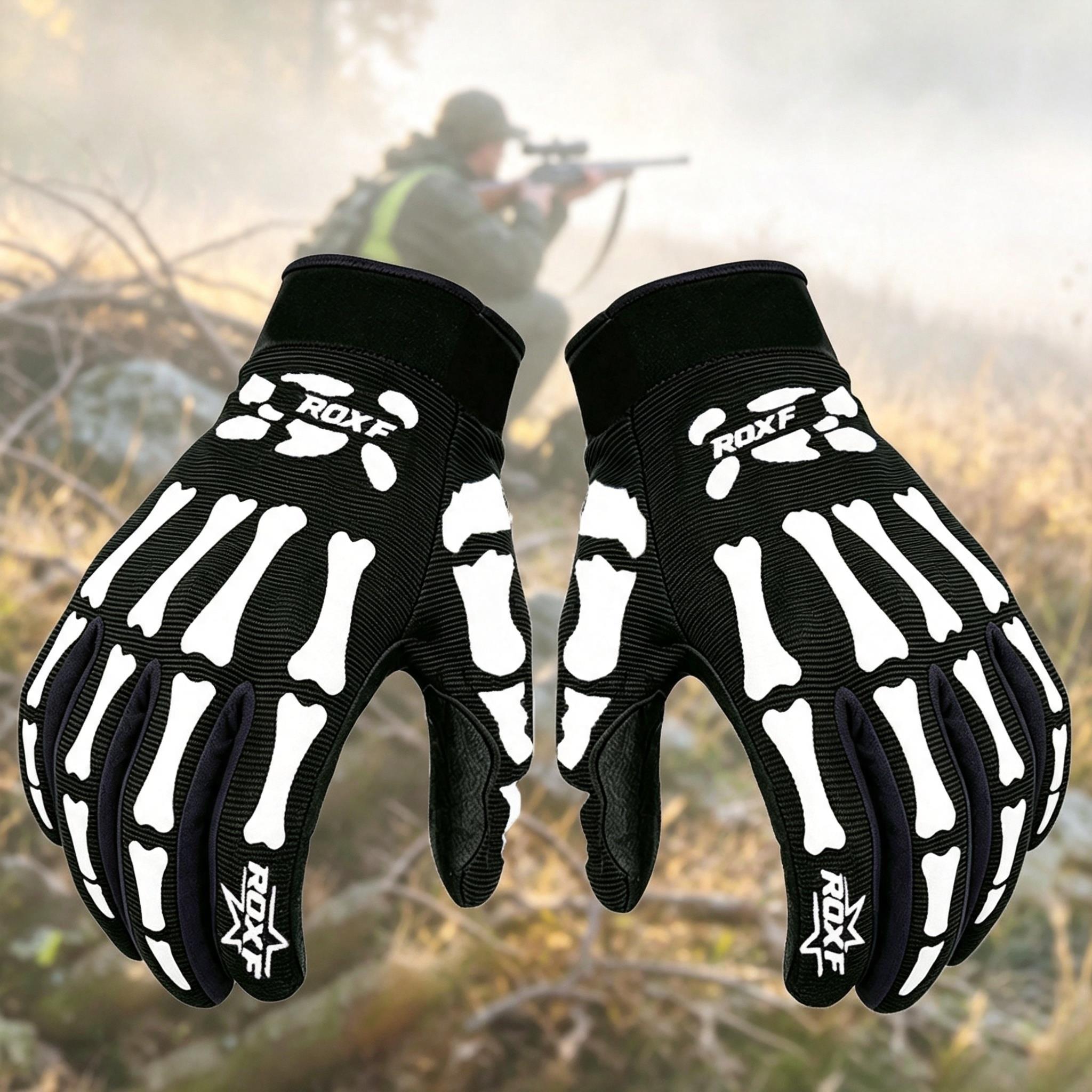 Knit Glove Touch Screen - Outdoor Full Finger Hunting Gloves Sensitive