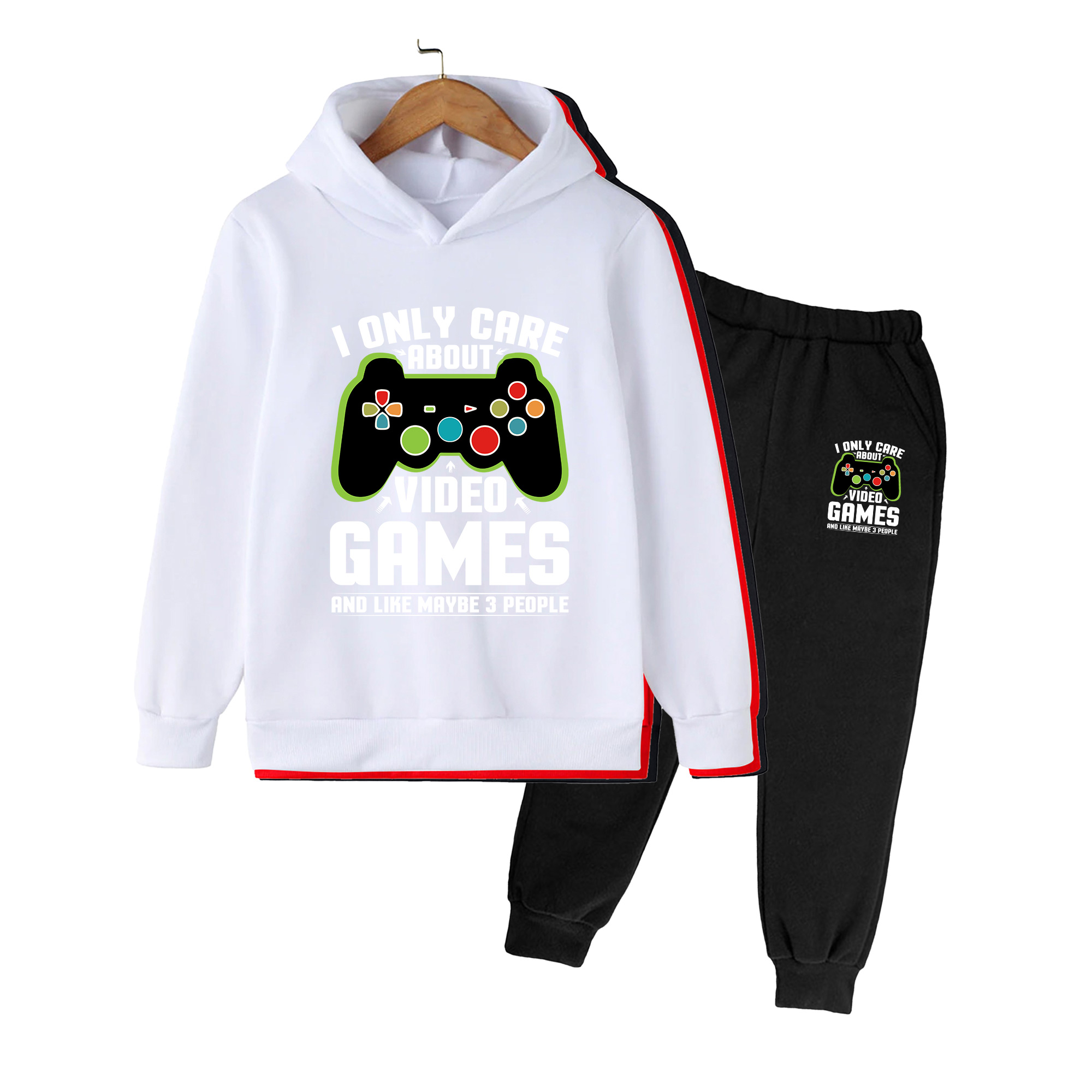 Winter Clothing Game - Kids Hoodie and Sweatpants Set, Game