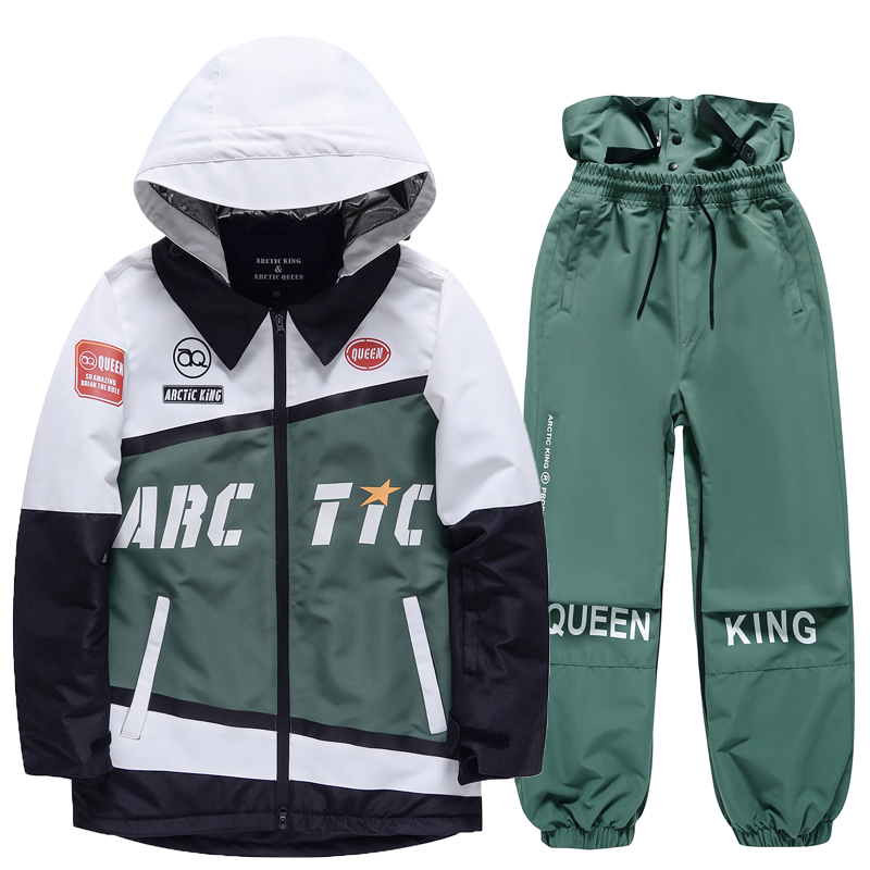 Snow Suit Sets for Men and Wom - Ski Pants Waterproof 评论和价格