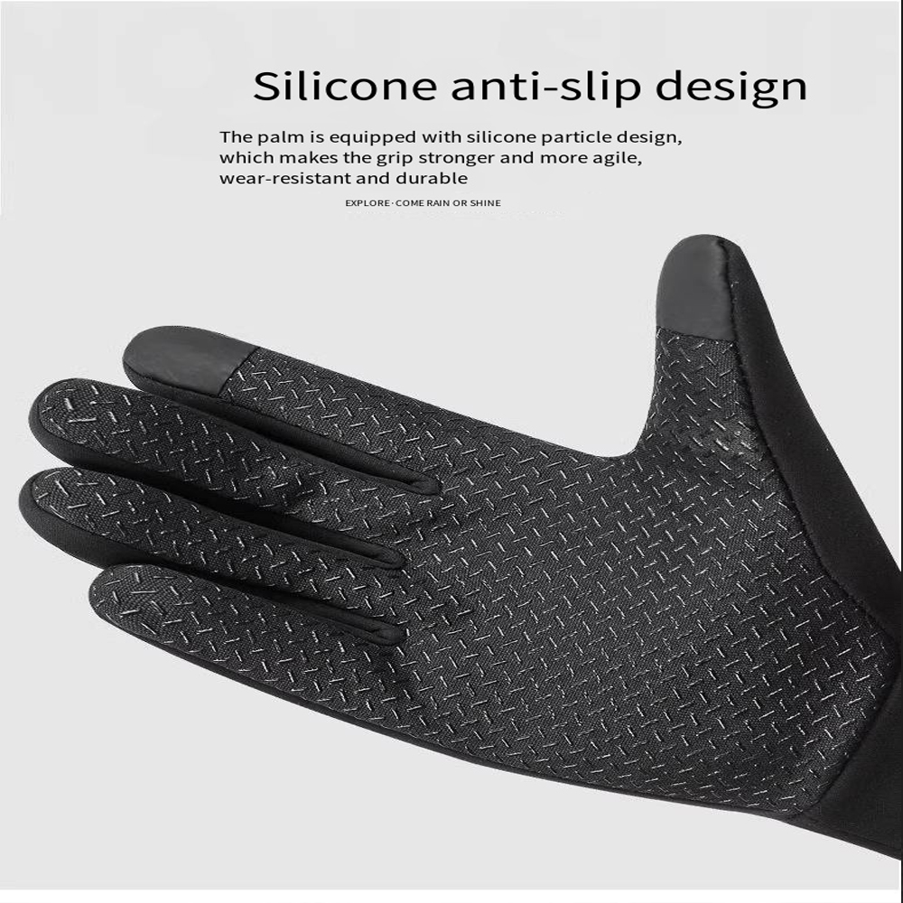 Motorcycle windproof, waterpro - Knit Glove Touch Screen 评论和价格