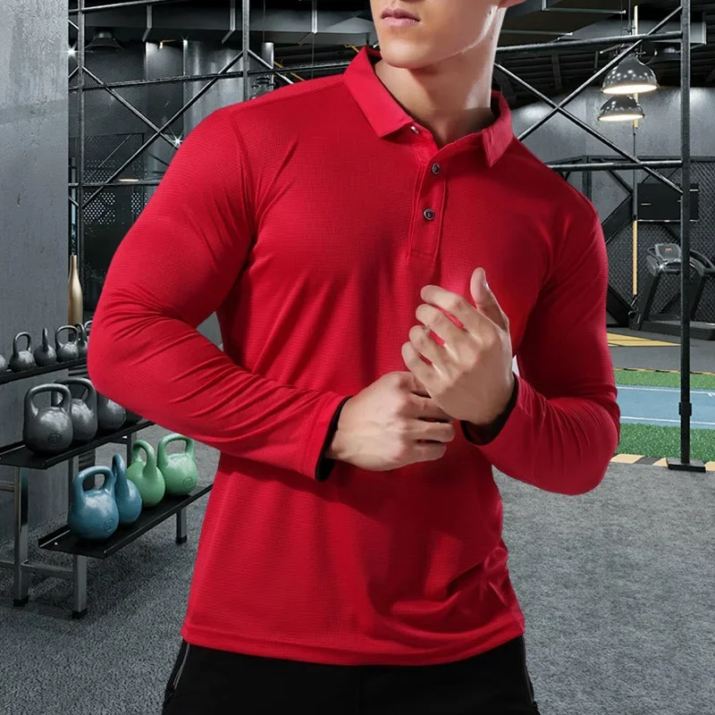 Men Running Sport Shirts Tops  - Winter Clothing Essentials 评论和价格