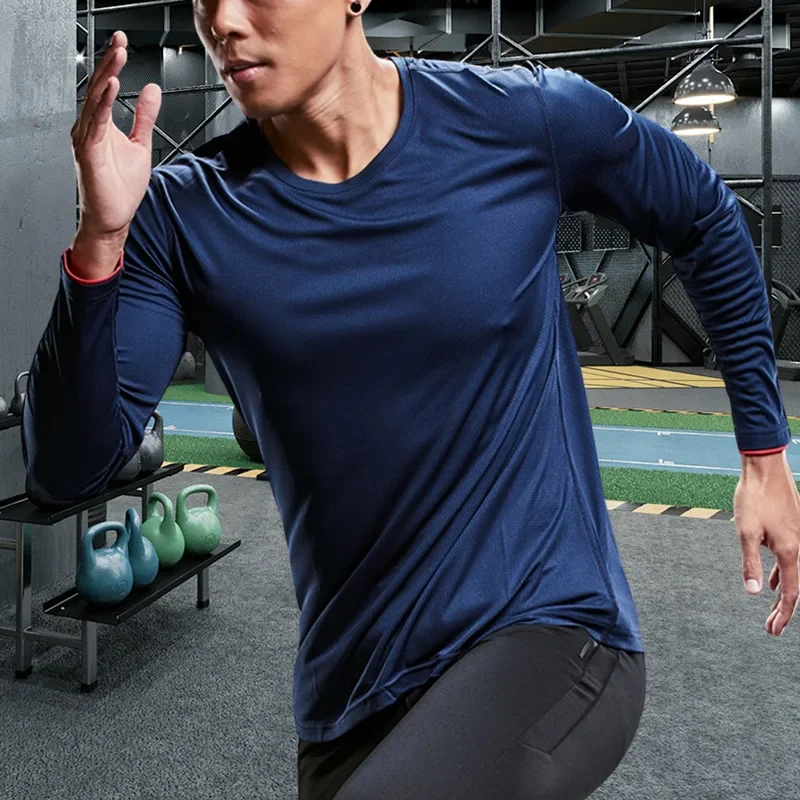 Men Running Sport Shirts Tops  - Winter Clothing Essentials 评论和价格
