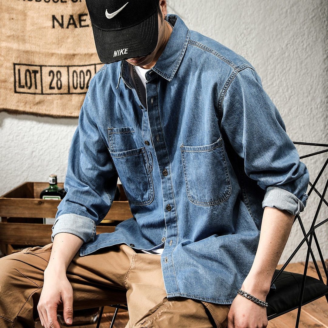 Spring Ruffian Handsome Denim  - Winter Clothing Essentials 评论和价格