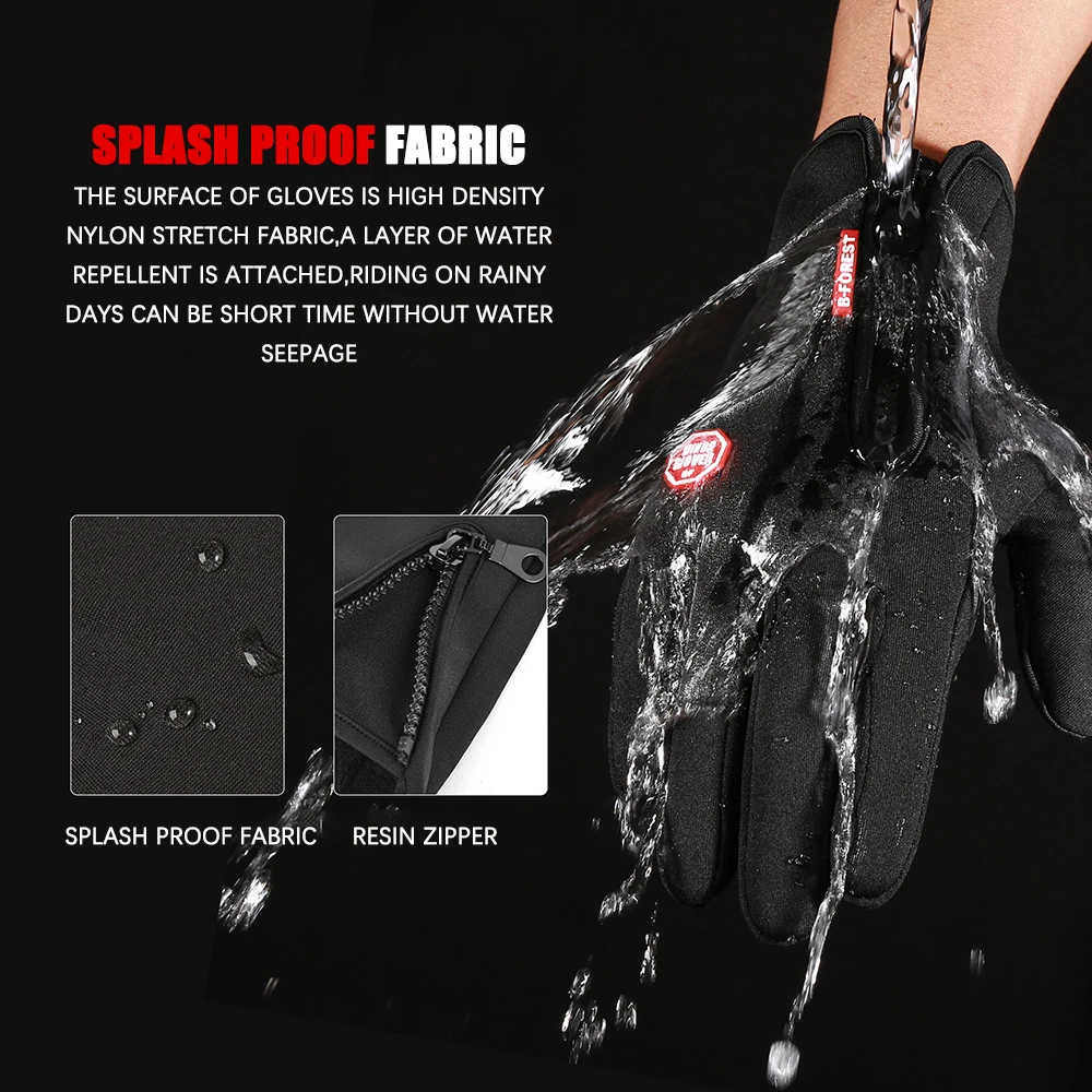 Men Women Winter Cycling Glove - Knit Glove Touch Screen 评论和价格
