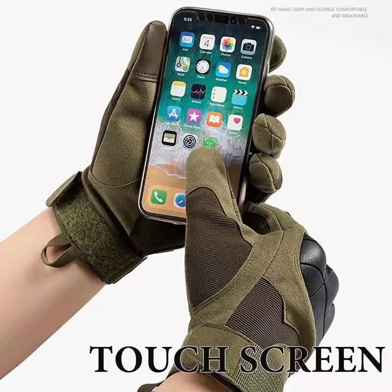 Hunting Gloves Men's Palm Anti - Knit Glove Touch Screen 评论和价格