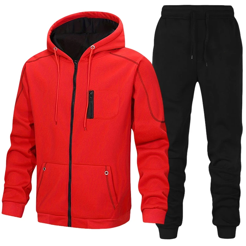 Fashion Men's Tracksuit Casual - Winter Clothing Essentials 评论和价格