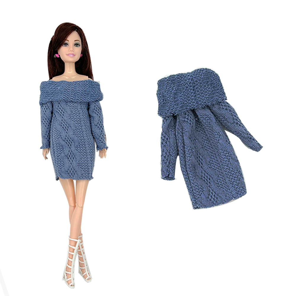 4PCS Fashion Sweater Dresses f - Winter Clothing Game 评论和价格