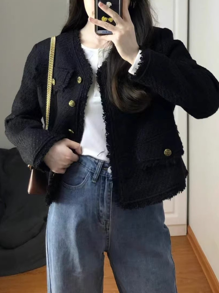 Autumn and Winter Black Jacket - Winter Clothing Pictures 评论和价格