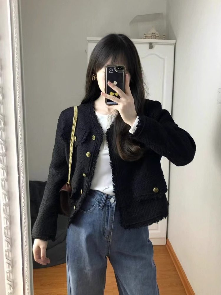 Autumn and Winter Black Jacket - Winter Clothing Pictures 评论和价格