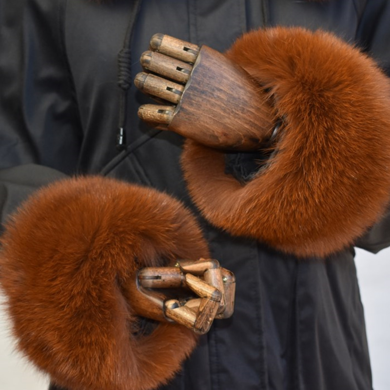 Fox Fur Cuffs For Women Whole  - Winter Clothing Essentials 评论和价格