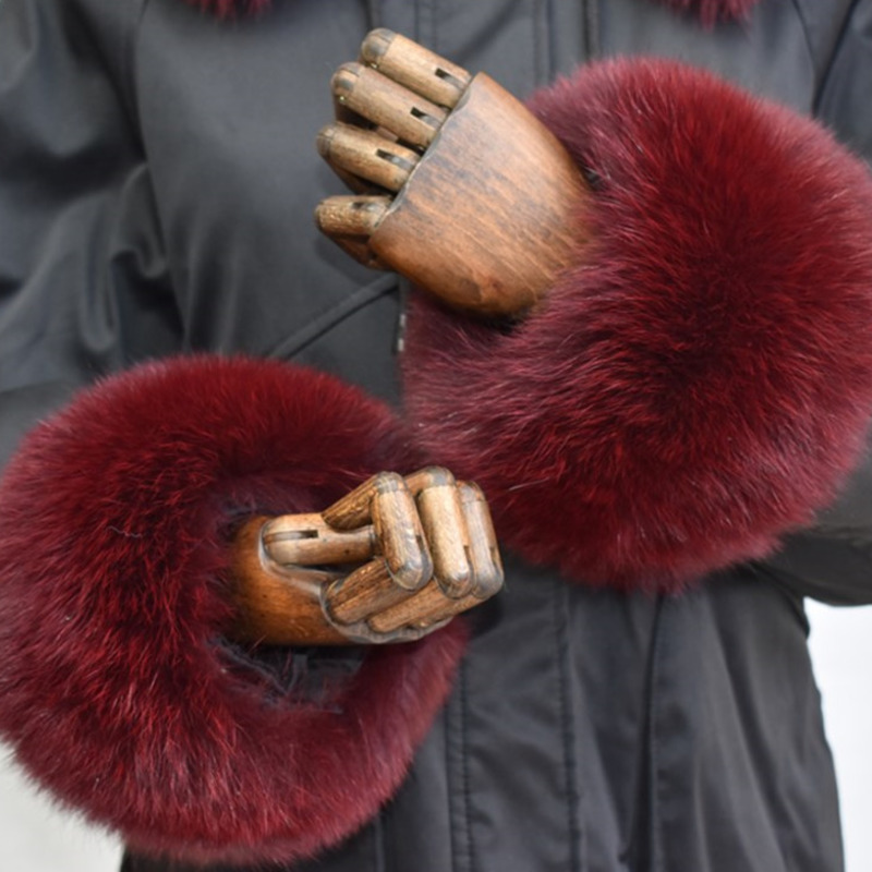 Fox Fur Cuffs For Women Whole  - Winter Clothing Essentials 评论和价格