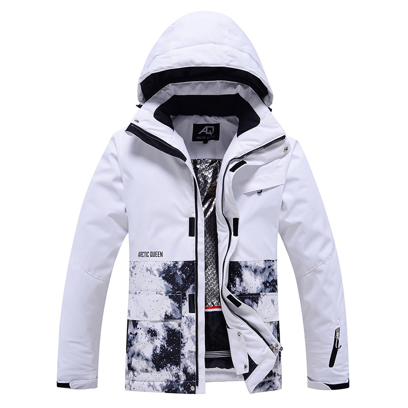 Color Block Ski Suit for Men a - Ski Pants Waterproof 评论和价格