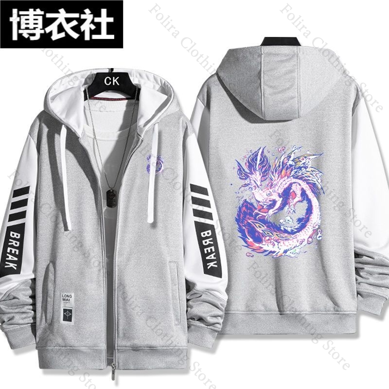 Game Monster Hunter Print Hood - Winter Clothing Game 评论和价格