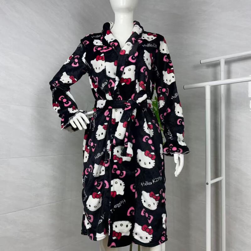 Nightgown Hello Kitty New Autu - Winter Clothing Essentials 评论和价格