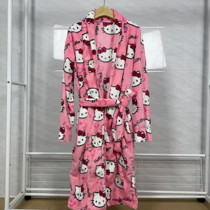 Nightgown Hello Kitty New Autu - Winter Clothing Essentials 评论和价格