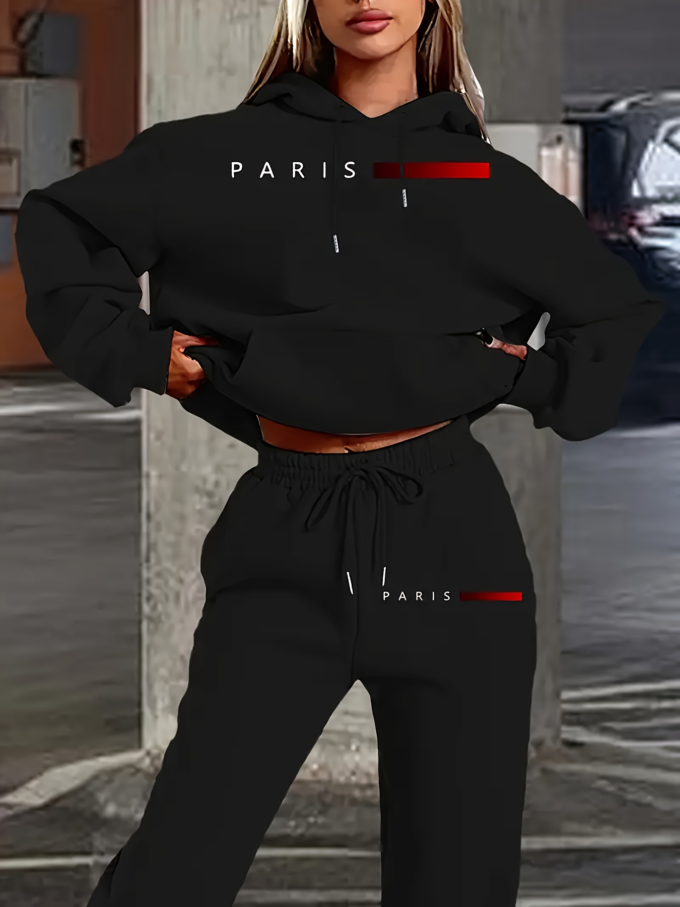 New Women's Sets Hoodie and Pa - Winter Clothing For Women 评论和价格