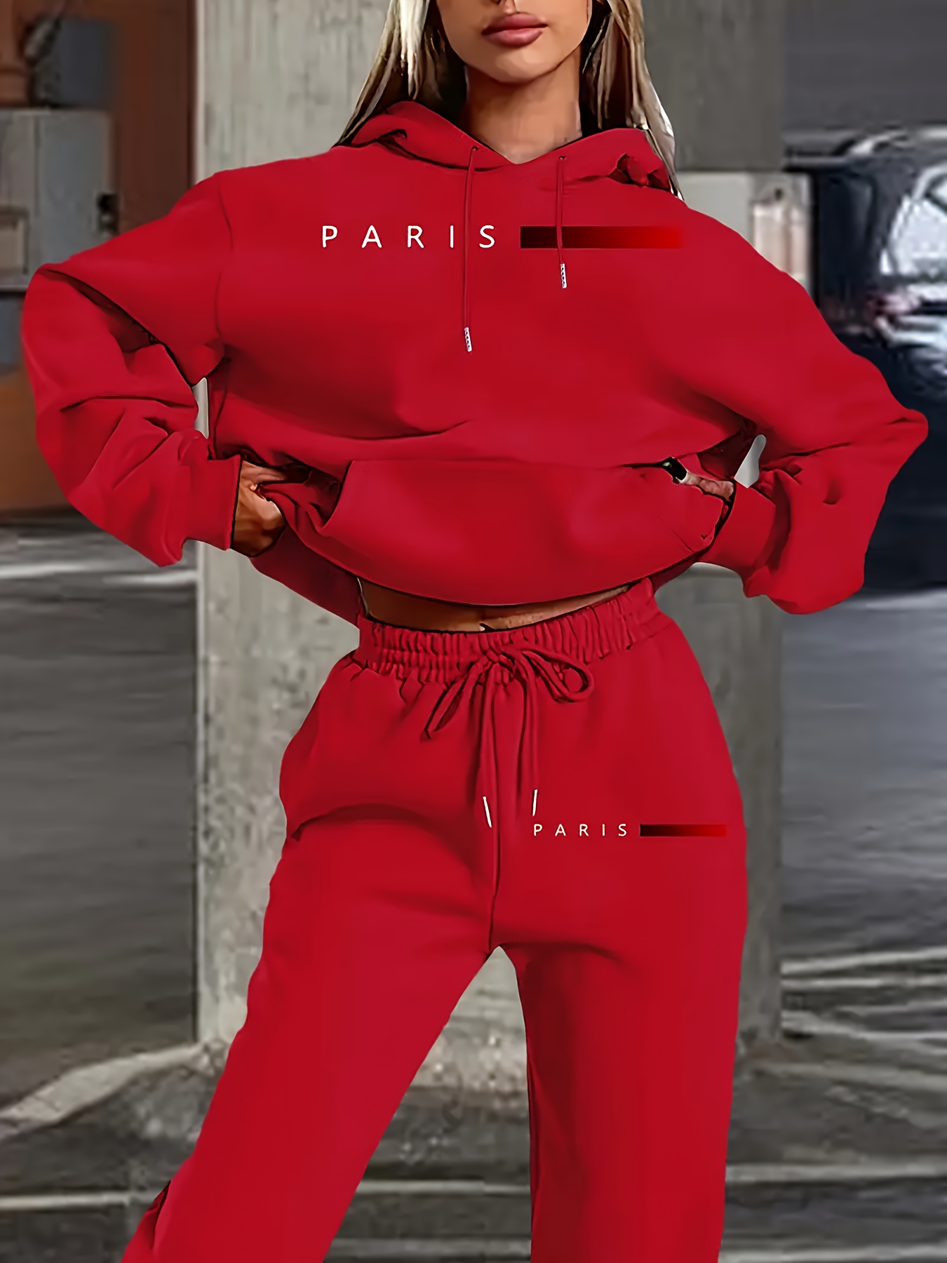 New Women's Sets Hoodie and Pa - Winter Clothing For Women 评论和价格