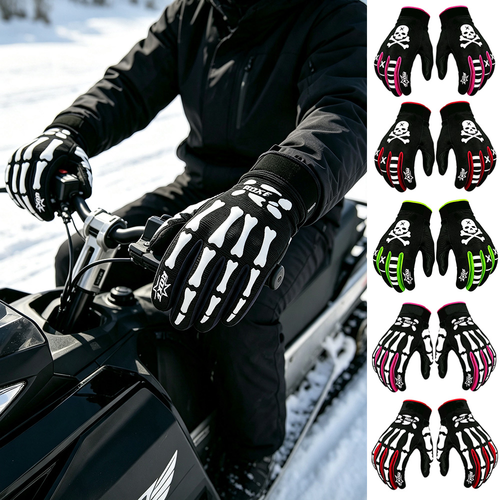 Anti‑Slip Protective Snowmobil - Knit Glove Touch Screen 评论和价格