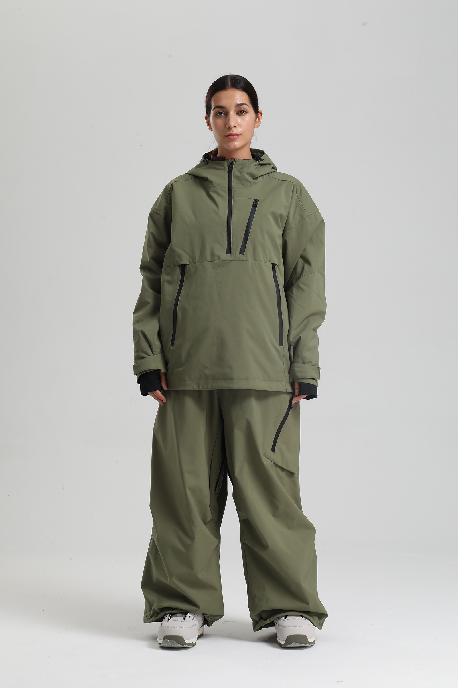 Gsou Snow Women's New Ski Suit - Ski Pants Waterproof 评论和价格