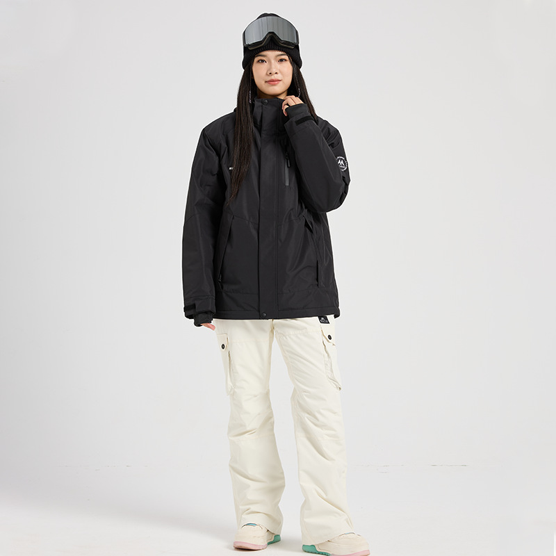 New Women's Ski Suit Set Singl - Ski Pants Waterproof 评论和价格