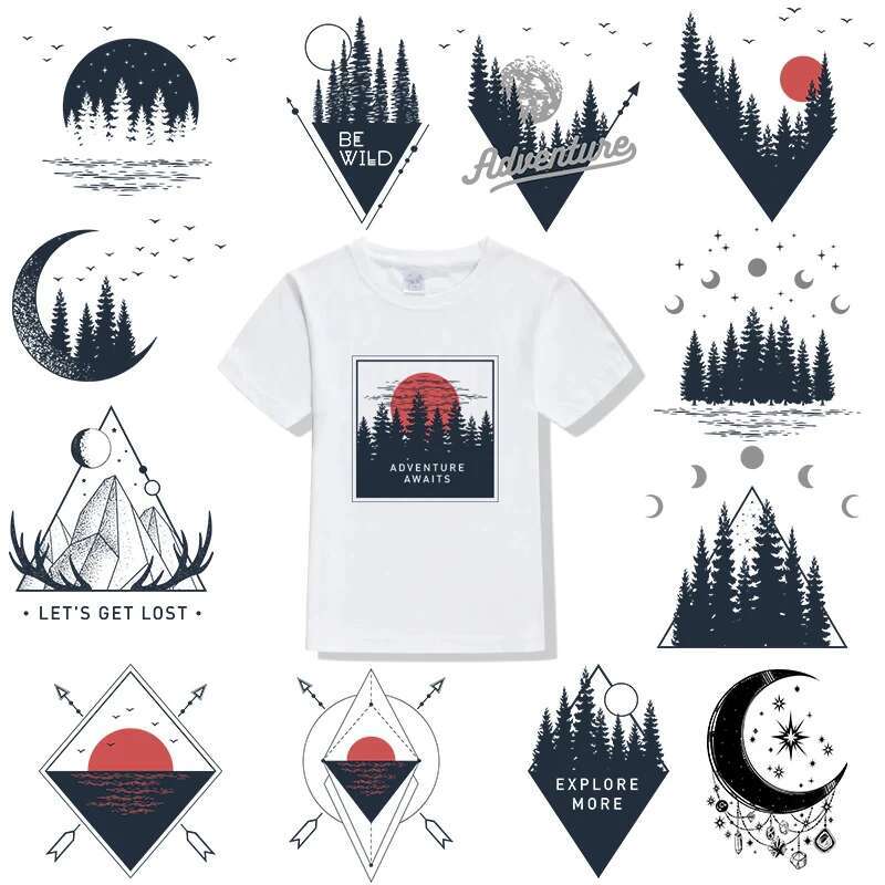 Moon Winter Forest Sunset Heat - Winter Clothing Pictures 评论和价格