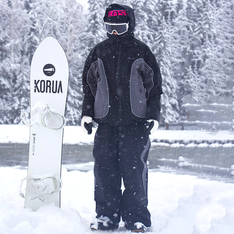 3L Full-pressure Rubber Hooded - Ski Pants Waterproof 评论和价格