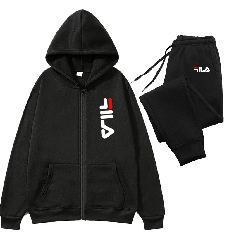 Men's 2 Piece Tracksuit Zipper - Winter Clothing Essentials 评论和价格