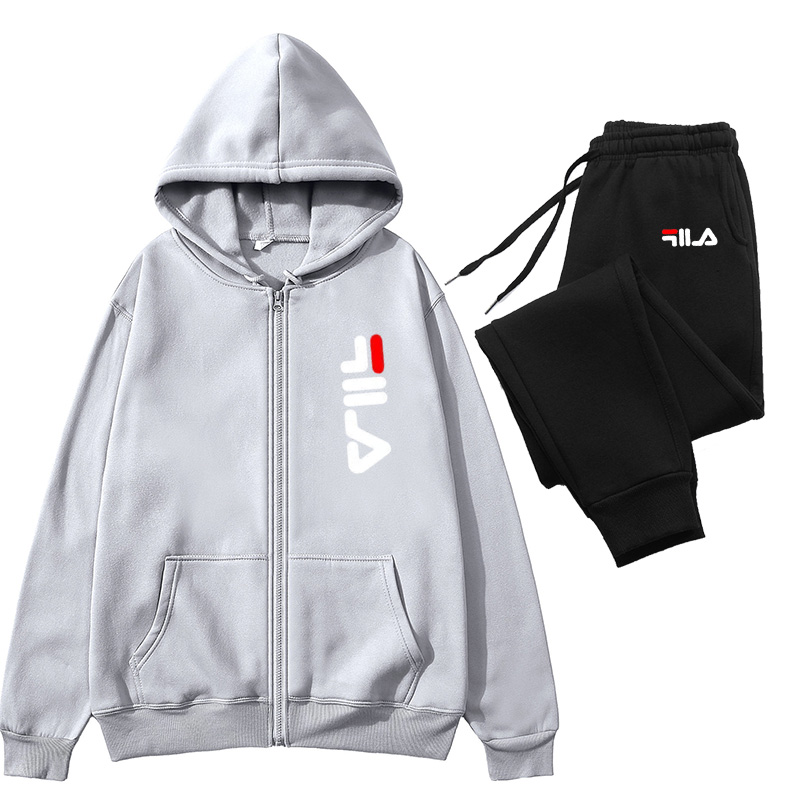 Men's 2 Piece Tracksuit Zipper - Winter Clothing Essentials 评论和价格