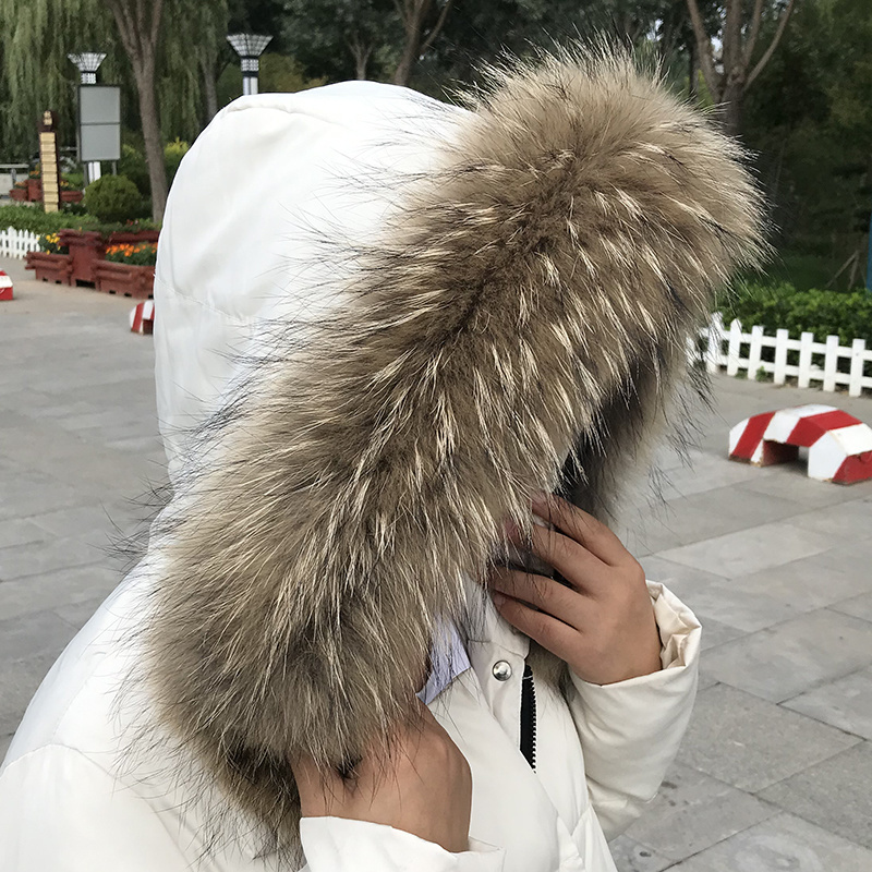 Real Fur Collar for Coat Parka - Winter Clothing Essentials 评论和价格