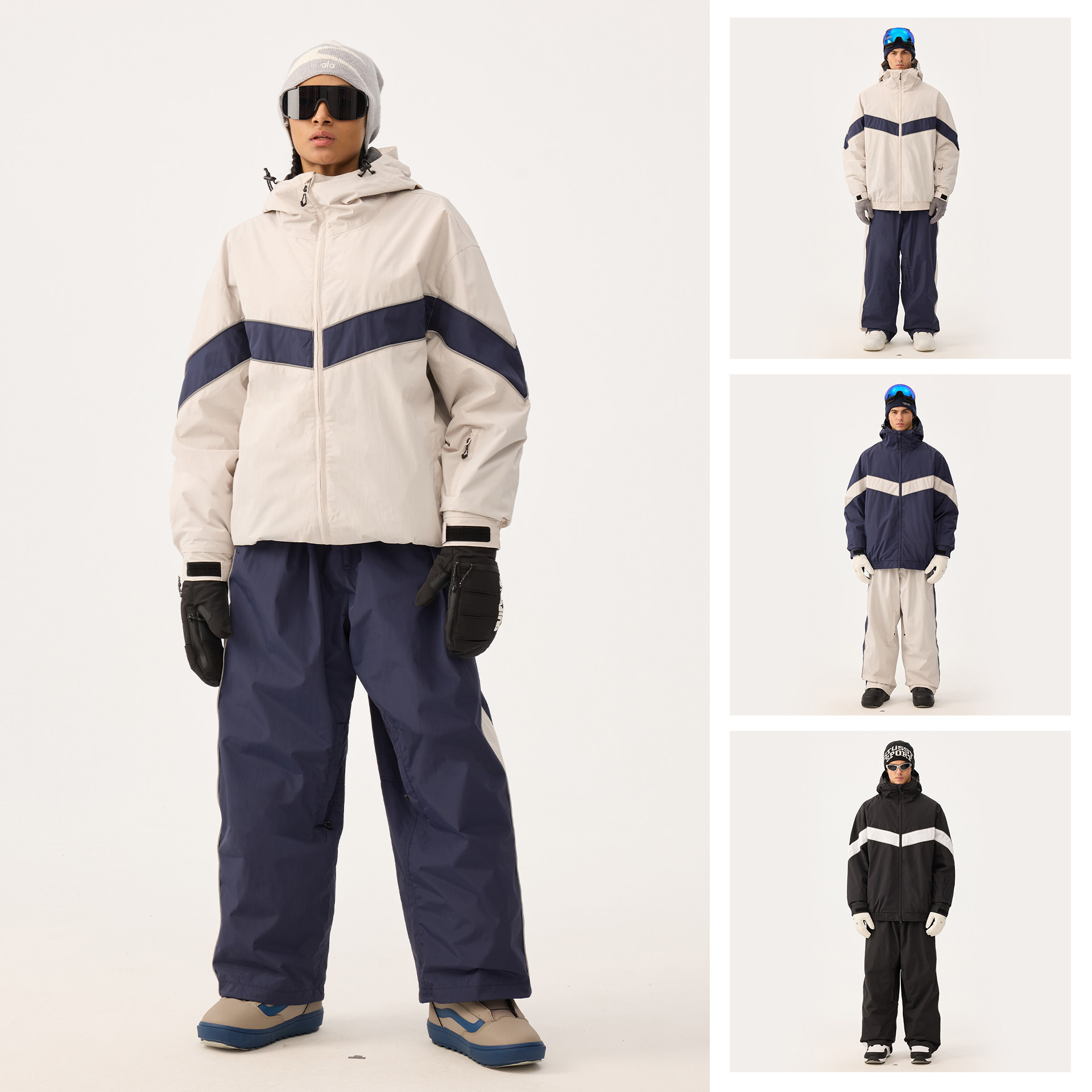 2026 Gsou Snow Oversized Loose - Ski Pants Waterproof 评论和价格