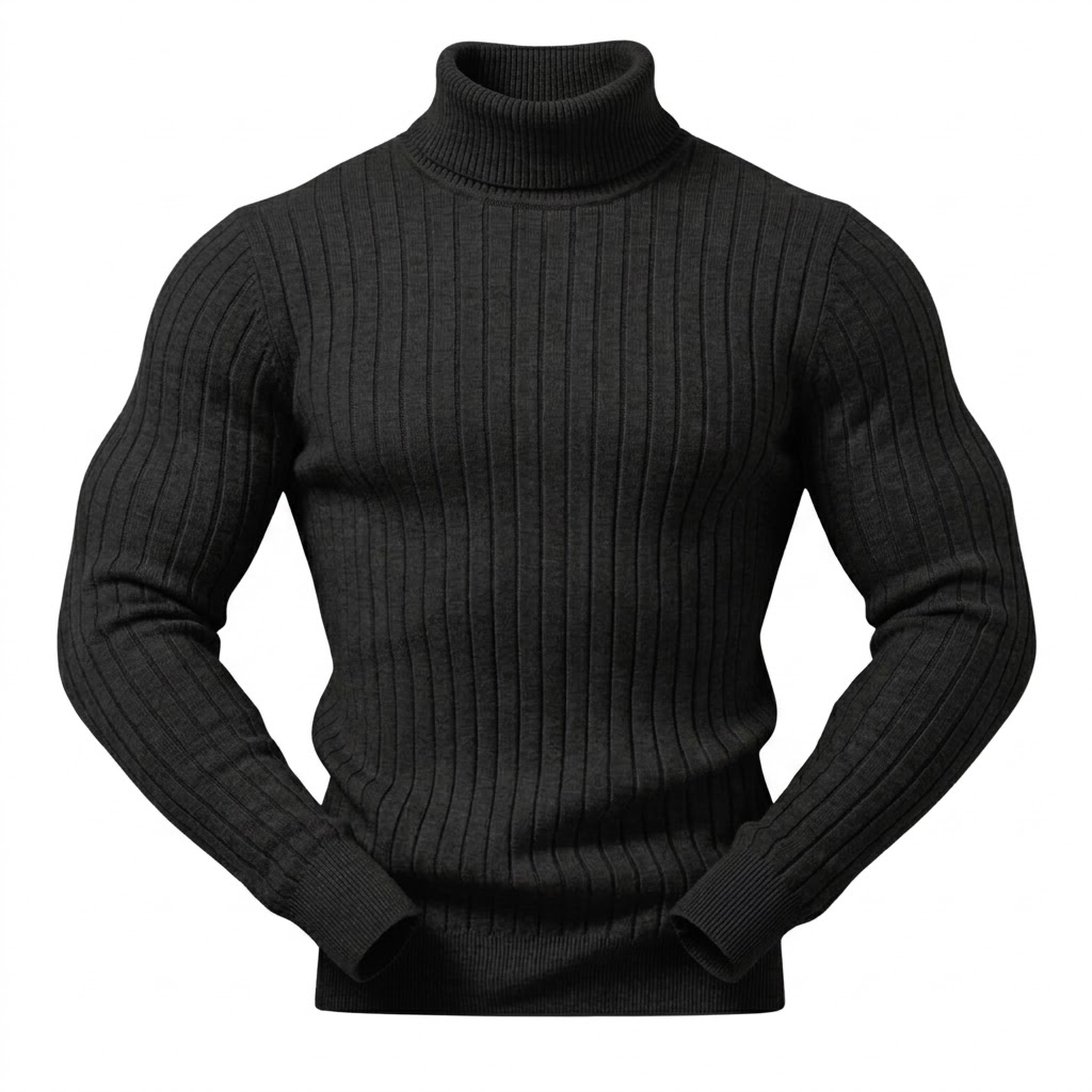 New Men's Slim Fit Turtleneck  - Winter Clothing Game 评论和价格