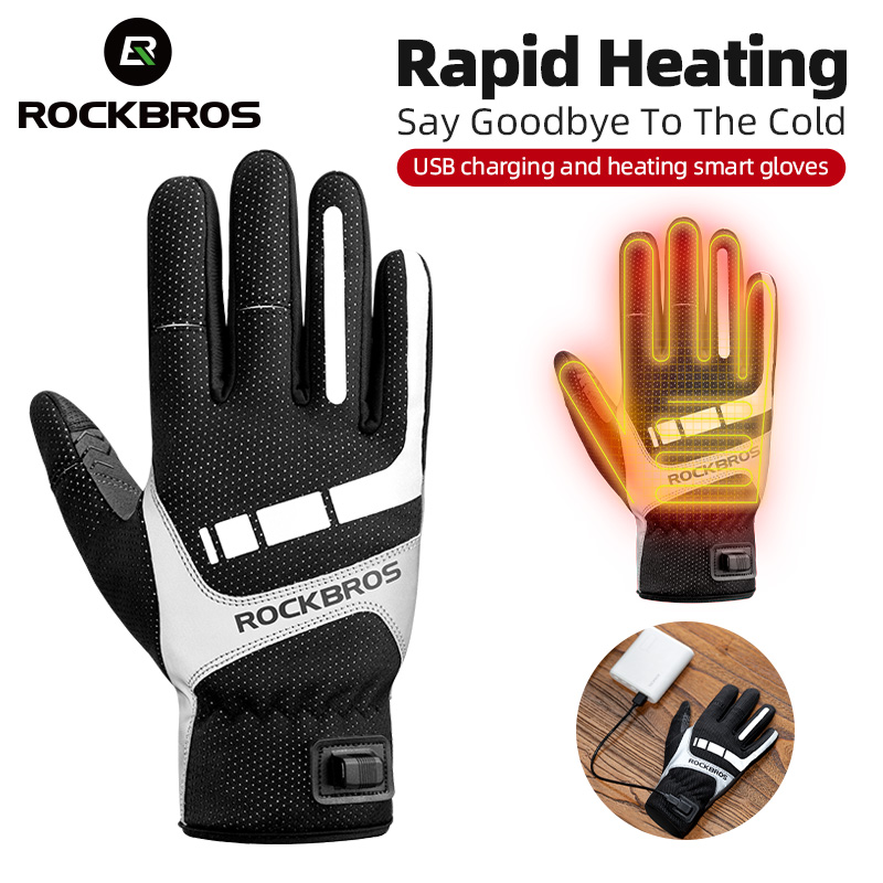 ROCKBROS Heated Winter Glove C - Knit Glove Touch Screen 评论和价格