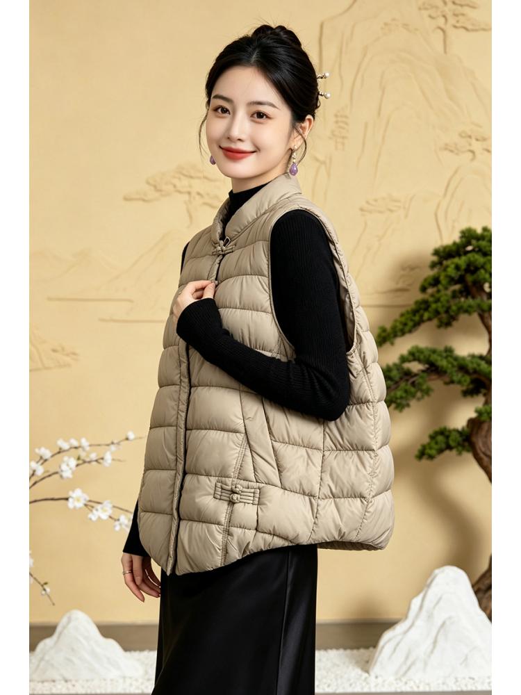 Women's Chinese style Warm Ves - Winter Clothing Essentials 评论和价格