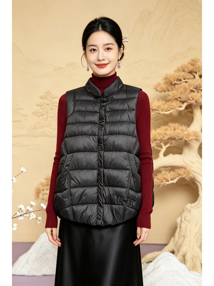 Women's Chinese style Warm Ves - Winter Clothing Essentials 评论和价格