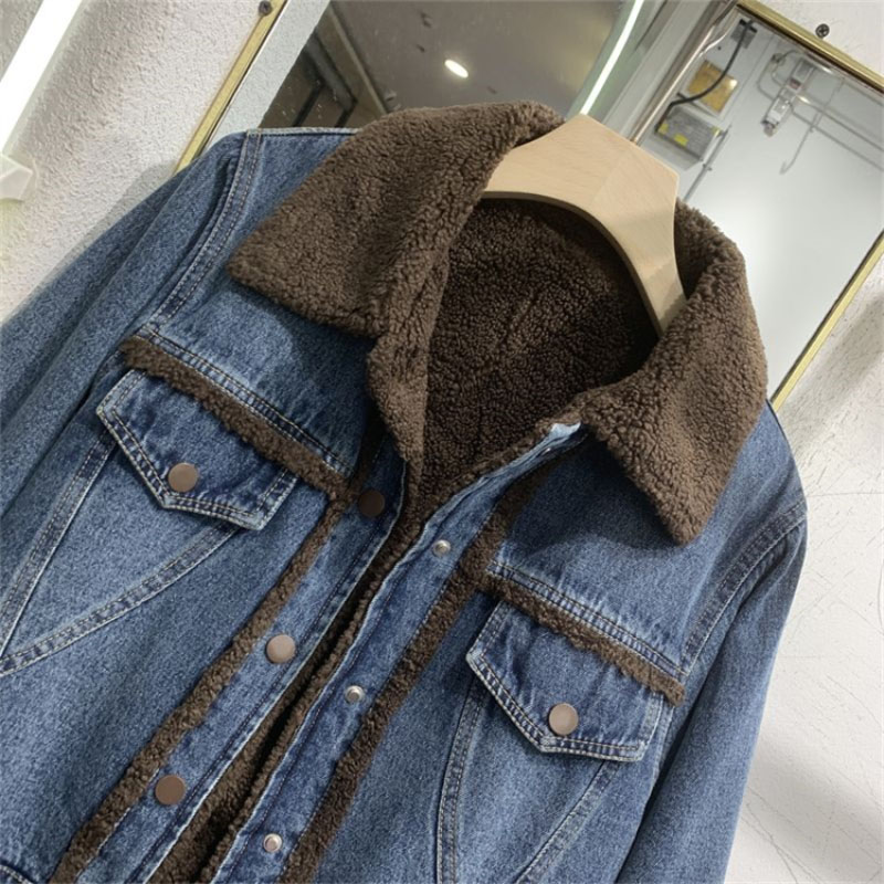 Thickened Denim Winter Coat Co - Winter Clothing Factory Outlet 评论和价格
