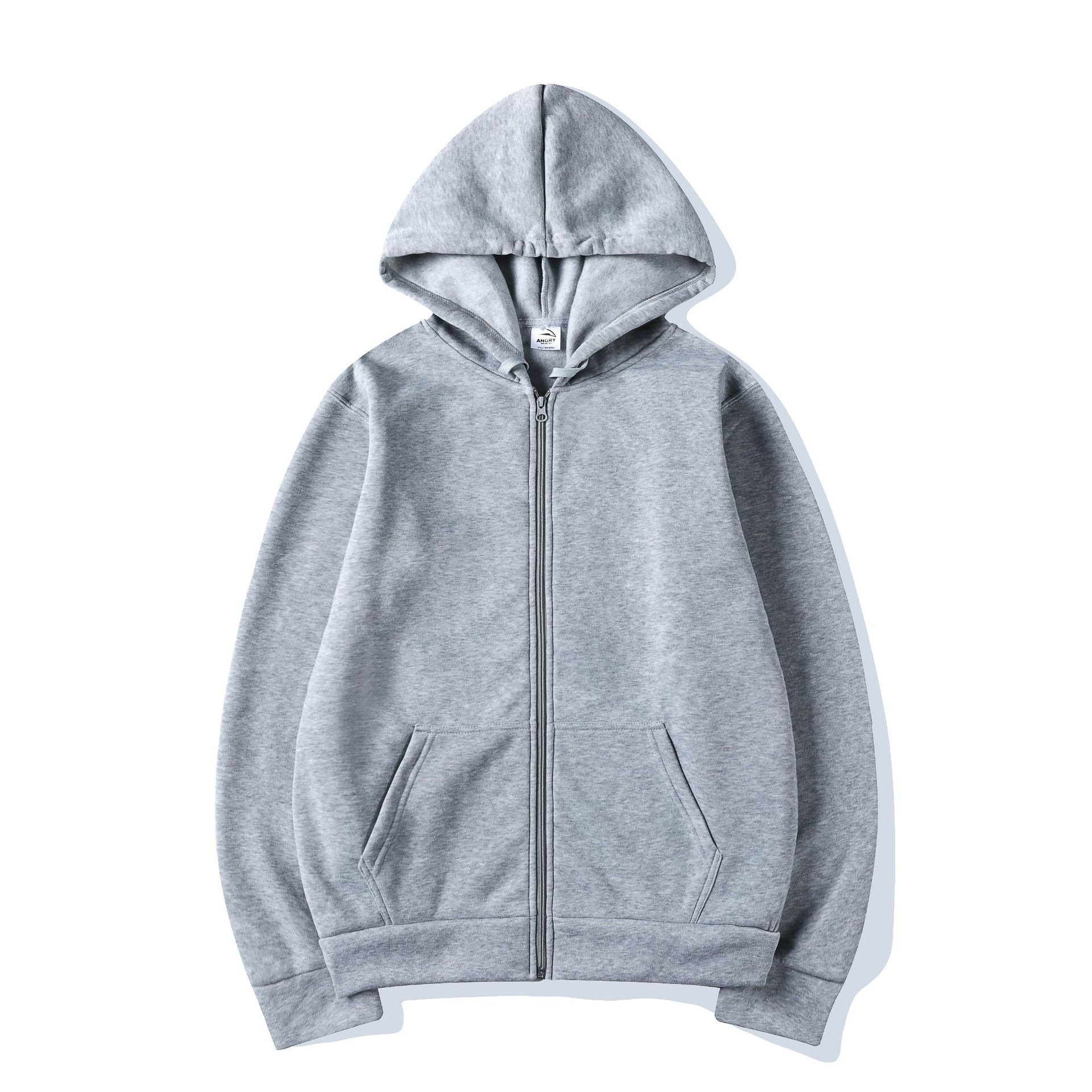 Autumn Winter New Multi Pocket - Fleece Hoodie Lined 评论和价格