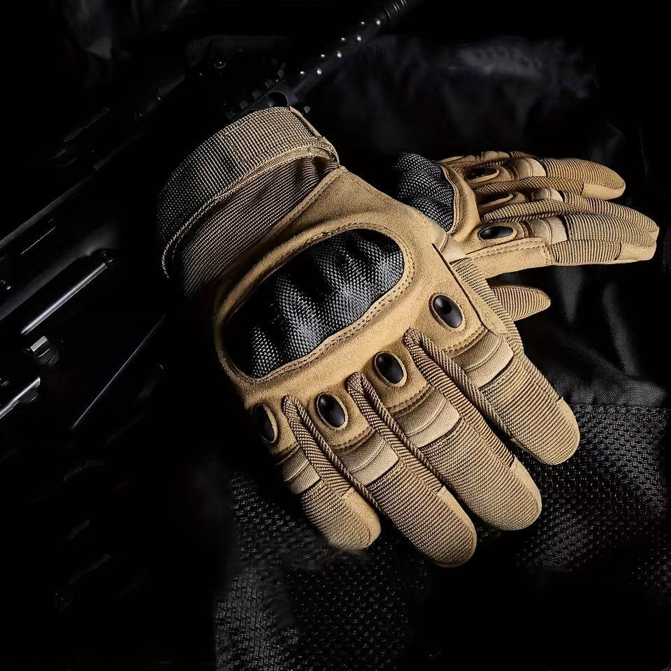 New Men's Full Finger Tactical - Knit Glove Touch Screen 评论和价格