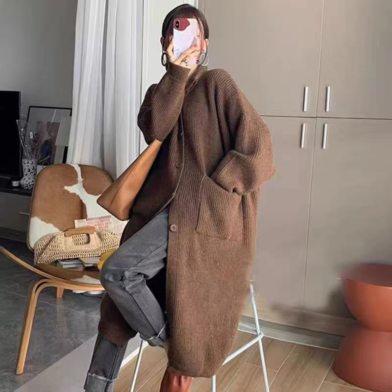 Solid color loose high neck wo - Winter Clothing Factory Outlet 评论和价格