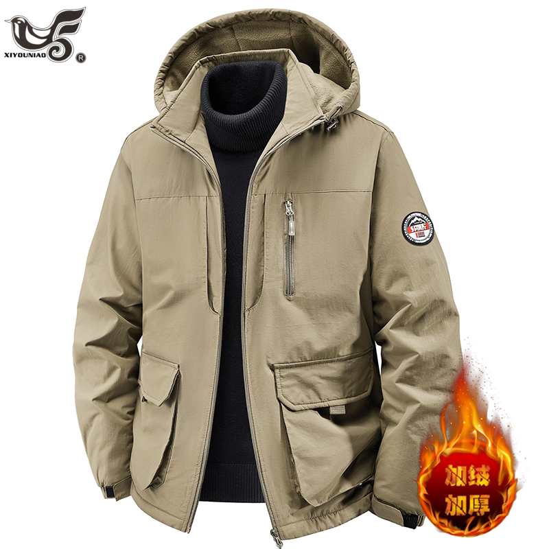 Plus Size 7XL 8XL Men Parkas T - Winter Clothing Game 评论和价格