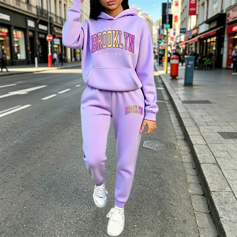 Casual Women's Outfits Print H - Winter Clothing For Women 评论和价格