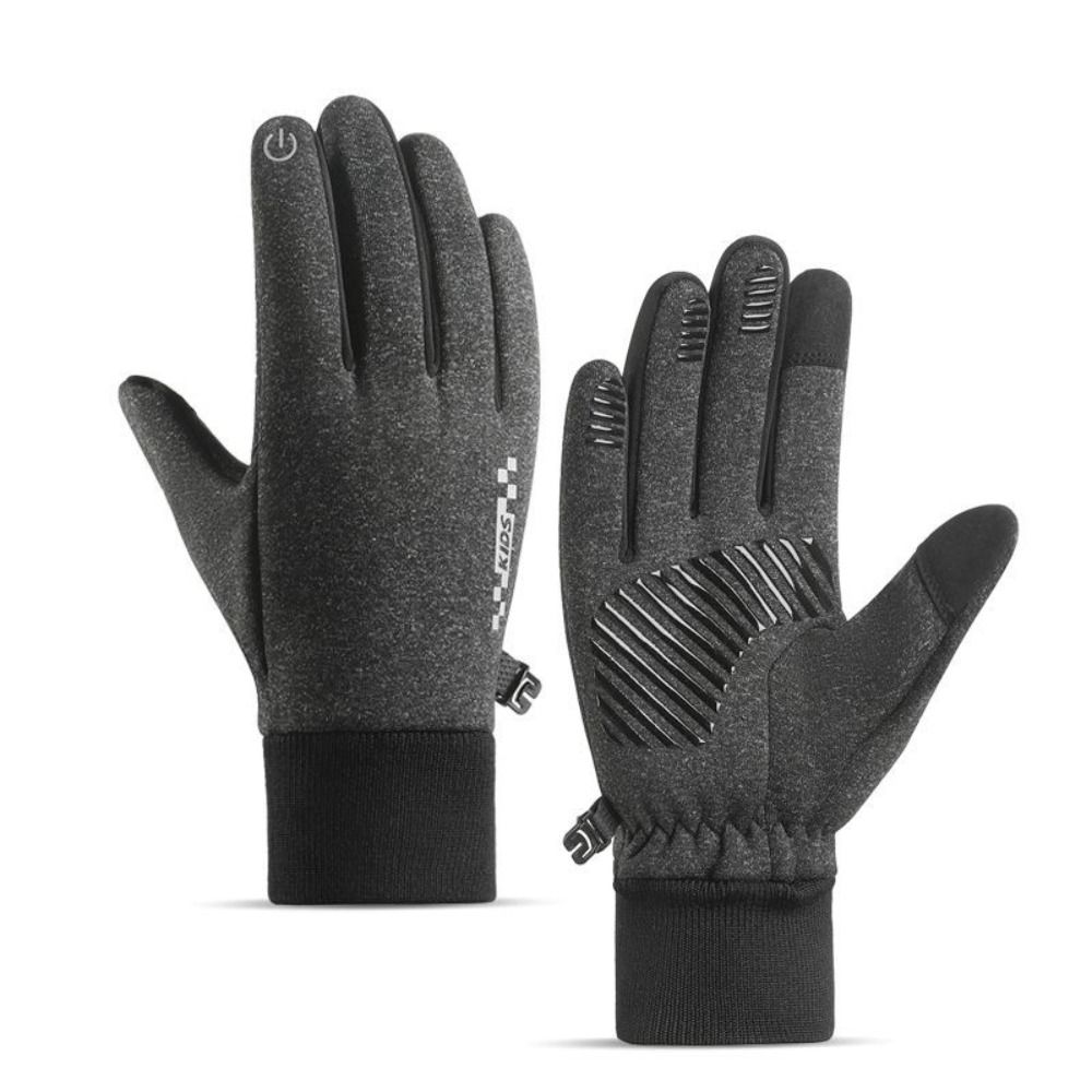 Non-slip Winter Children Bicyc - Knit Glove Touch Screen 评论和价格