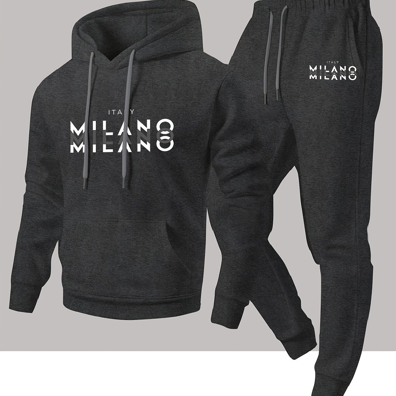 Trendy Men's Italian Milan Let - Fleece Hoodie Lined 评论和价格