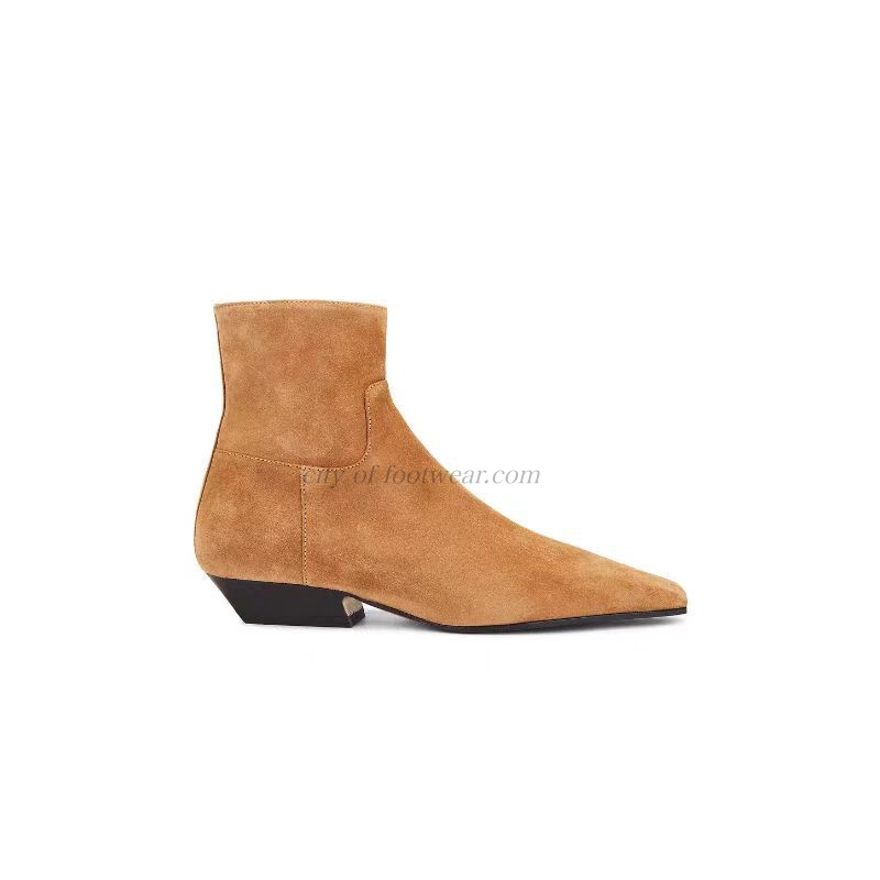 Women‘s Low Heel suede leather - Winter Clothing For Women 评论和价格