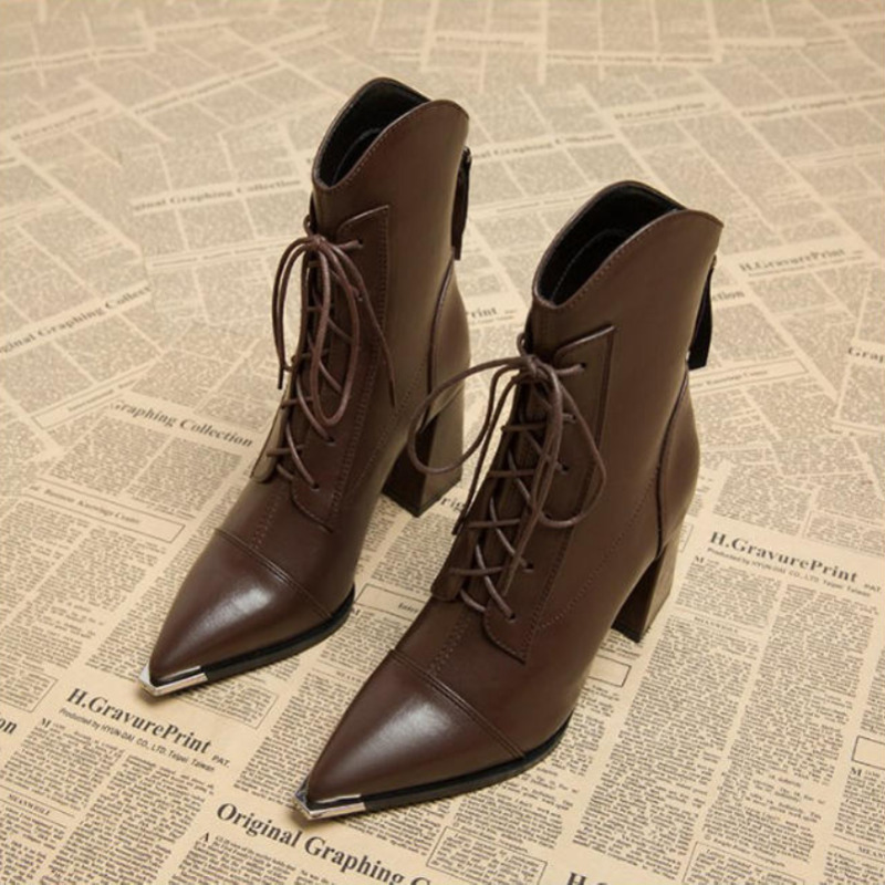 Women's Ankle Boots Fashion Po - Winter Clothing For Women 评论和价格